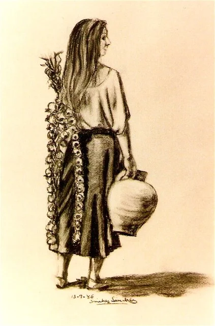 Dibujo conservado en el archivo